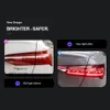 For Audi A6 A6L C8 LED Tail Light 18-21 Rear Lamp Brake Reverse Parking Running Lights Taillight Assembly Streamer Turn Signal
