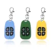 Keychains 50st/Lot 433MHz RF WirelessRemote Control Copy Code Remote 4 Channel Electric Cloning Gate Garage Door Auto Keychain Ny