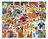 50pcslot New Scoobydoo Aufkleber Geschenke SCOOB Party Lieferungen Spielzeug Merch Vinyl Aufkleber für Kinder Teenager Gepäck -Skateboard -Graffiti 2736473