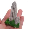 Dekoracje ogrodowe 8pcs Decor mikro krajobraz zewnętrzny mini ornament rockery