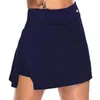 Vêtements féminins Summer Casual Athletic Tennis Shorts jupe solide Doubleyer Sports courir un pantalon court Pantalones Cortos 240407
