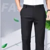 Pantalon masculin 2024 pantalon de soie de glace d'été hommes non ironiquement consécutif.