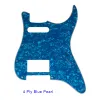 Guitar Xinyue Guitar Parts For FD US 11 Screws Hole Standard Start HS PAF Humbucker Guitar Pickguard With No Knob Hole