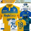 23 24 Frosinone voetbaltruiens Mens Fan Soule Cheddira Baez Romagnoli Okoli Kaio Jorge Caso Mazzitelli Marchizza Home weg 3e voetbal shirts shirts met korte mouwen shirt