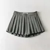 Skirts DEEPTOWN Summer Sexy Mini With Short Womens High Waist Vintage Pleated Skirt Korean Tennis White Black