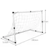 Football Net Portable Soccer Goal Polypropylene Soccer Net DIY Football Training Goals for Soccer Practice Sports Match 240403