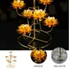 Candle Holders Holder Lotus Stand Lamp Candlestick Temple Tealight Oilholdersmetal Candleholder Vintage Shaped Light Cup Decorative Diwali