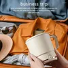 Water Bottles Electric Kettle Portable 800ml Foldable Stainless Steel Boiler Personal Health Cup Multifunctional For Tea Coffee