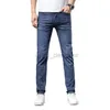 Designerjeans für Herren Neue Qualitäts -Trendy -Markenjeans für Herrenmodelle Frühling/Sommer Dünne Fit, gerade Bein lange Hosen Modehosen