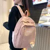 Sac à dos Stripe Migne Corchuroy Woman Schoolbag pour adolescentes garçons Luxury Harajuku Feme Fashion Sac étudiants Book Book Pack