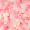 Flores decorativas 500/1000pcs Pétalos de rosa Flor artificial de seda para la romántica decoración del día de San Valentín Rosas de boda Suministros