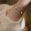 Designer pearl necklace pearl bracelet niche high end neck accessory female lover gift