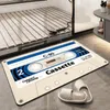 Baignoires Dexi Super absorbant rapide Dry Diatomite Mat de sol Carpet Cuisine Bains de salle de bain