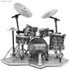 Puzzles 3D Drum Set 3d Metal Puzzle Building Blocs Kits Diy Mecha pour les adolescents Men Hobbies Toys Great Cadeaux # Y240415