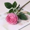 Decorative Flowers High Imitation Moisturizing Rose Fake Bouquet Vases For Home Decoration Accessories Wedding Plants Artificial