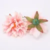 Dekorativa blommor 10/20st Dahlia Flower Heads Artificial For Home Decor Fall Wedding Party Wreath Crafts Fake