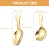 أكواب 2 PCS Ice Cream Scoop Mini Spoon Spoon Child Child Stainless Steel