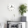 Wanduhren lustige Yoga Haltung Uhr Wohnzimmer Schlafzimmer Dekoration Horologe modernes Design Stummes Dekor Hanging Uhr
