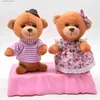 Fyllda plyschdjur Nya elektriska plyschleksaker Swing Sing och Dance Bear Spring Festival Celebration Doll Childrens Gift L47