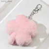 PLUSH KEYCHAINS PLUSH CREATIVO PLUSH CLOVER CLOVER CABELA CABELA CAYCHANCHAIN LUCKY GRAST CELHANTE PENDE