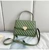 Sacchetti da sera filo ricamo una borsa trapunta trapunta per donna designer di lusso in pelle lady lady shood borsetta