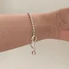 Link braccialetti xiyanike coreano noto di perle rotonde per perle rotonde per donne ragazze semplici gioielli di moda ladies festa regalo pulseras mujer