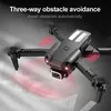 Drones Drone Hd Aerial Photography Remote Controlled Aircraft Four Way Obstacle Avoidance Four Axis Folding Aircraft Toy 240416