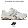 Asics Gel NYC Running Shoes Kayano 14 Women Mens JJJ Jound Silver Black White Trainers Cream Oyster Grey 1130【code ：L】Cloud Runners Mesh Sneakers
