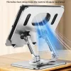 Rotable Tablet Stands for Notebook Laptop iPad Accessories Foldable Mobile Phone Holder Adjustable Height Portable Monitor Bracket Alloy Desk Cellphone Rack