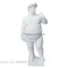 Objets décoratifs Figurines Créativité Résine Figure Scpture David OBésité Fat artisanat Statue nue nue nue art corporel DÉCORA DH71W