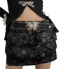 Belts Subculture PU Belt For Teens Girl Women Waistband Casual Waist Shorts Dropship