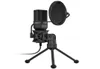 Yanmai SF777 14m Computerspielaufnahmekondensatormikrofon mit Pop -Filter Tripod Stand4783746