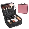 Women Makeup Case Beauty Salon Tattoos Nail Art Tool Bin Travel Necessary Make Up Storage Box Waterproof Cosmetic Bag 240416