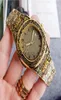 Luxury Watch Men 39 mm Movimiento de cuarzo Relojes para hombres Mujeres Gold Reloj Vintage Mujeres Wirstwatch Damas Relojes 4653911