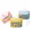 PVC Sacs à main imperméables Travel Tobetra Wbag Woman Toilet Sac Transparent Organisateur de stockage cosmétique Sacs de maquillage pour femmes R7SL #