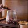 Storage Bottles Jars Kitchen Glass Sealed Jar Japanese Transparent Tea Household High-Grade Food Grade Large Capacity Sugar Drop D Dhfbj