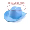 Berets Roleplay Cowboy Hat для женской западной пастушки Headscarf Head Sunglasses Bachelorettes Costume Set 3pcs