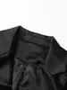 Abiti da donna VGH Solid patchwork patchwork blazer per donne maniche lunghe con il colletto selato Sungola singola tunica blazer Fashion femmina