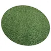 Decorative Flowers Artificial Grass Turf Indoor/Outdoor Area Rug - Soft Synthetic Mat For Pets And Gardens (23.58 Inch)