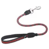 Dog Collars Pet Leash Four Colors Comfortable And Durable Nylon Reflection Climbing Rope Material Thick Alloy Buckle Accessories