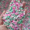 100g Slime Valentine Heart Lipstick Love Bear Letter Mixed Polymer Clay Slices Sprinkles