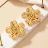 Серьги -грибы красочные эмалевые цветочные лепестки для женщин геометрический праздничный подарок подарки для модных украшений ушей DE037