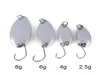 Iscas de pesca Wobbler Spinner Baits colheres de baixo artificial lantejoulas dura paillette metal aço gancho de tackle flares4546627