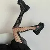 GSXC SEXE SEXY SECTURES SNESTRES Gothiques Stockings Lolita Mesh Collons pour femmes Stocks de filet