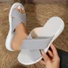 Slippers Flats Rome Beach 2024 Plateforme de robe Chaussures Femmes Mesh Mesh Casual Summer Flip Flops Tlides Walking Sport Sandales