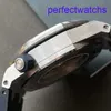 Kolekcja zegarków AP Royal Oak Offshore Series Mens 15710st.oo.a027ca.01 Automatyczna noc mechaniczna Glow Watch Mężczyzna o średnicy miernika 42 mm średnicy