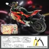 3D Puzzles Kits de construção de modelos Latecool Motorcycle III 3D Puzzle Metal Diy Toys Jigsaw para adolescentes Teaser Brain Teaser para adulto Y240415