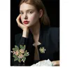 Brooches Branch Brooch High-end Temperament Suit Accessories Metal Pins Niche Design Three-dimensional Sense Party