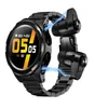 World First Smart Watches Wireless Bluetooth -hoofdtelefoon TWS oortelefoon Sportwatch Fitness horloge met bloed zuurstofdruk hartslag6110288