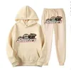 Hoodie Hoodie Trapstar Tracksuit Rainbow Hoodedembroidy La lettre en peluche décoration épaisse Sportswear Men and Women Sportswear Suit Traferstrapstarf printemps